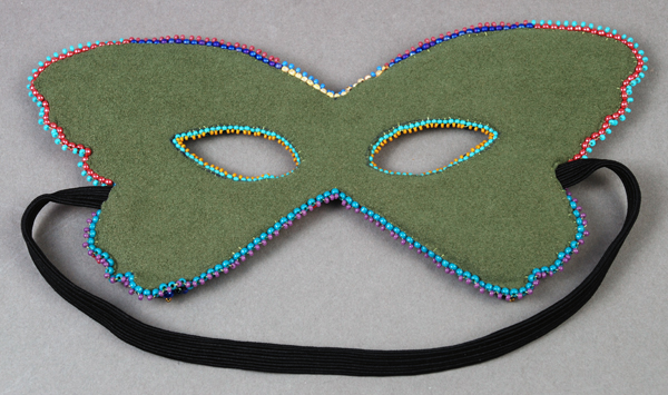 Bead Embroidered Mask